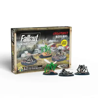 Figurine fallout ww creatures blood bugs